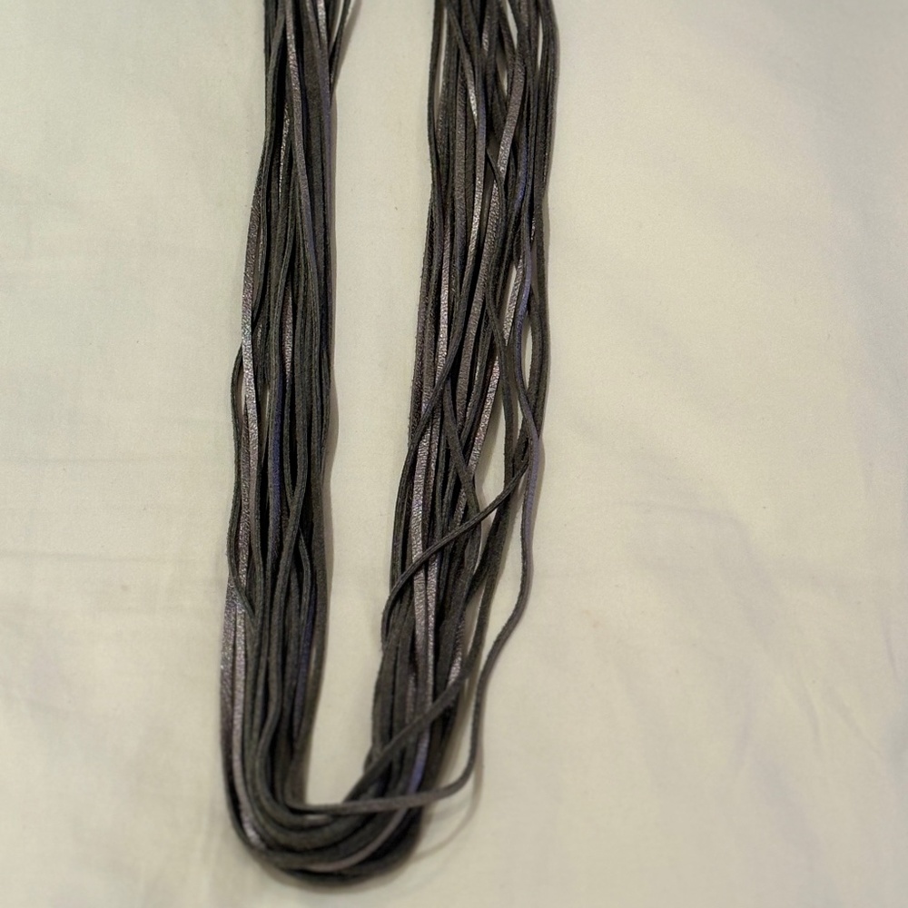Leather Strand Necklace